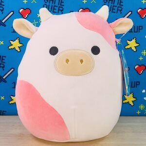Squishmallow Reshma the Cow 8" Farm Pal UltraSoft BoxLunch Exclusive Plush NWT